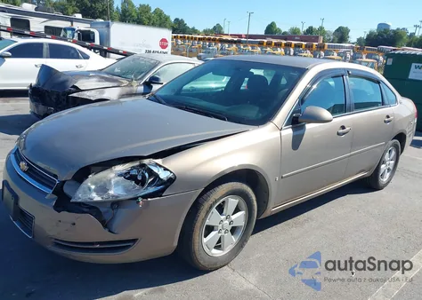 2006 Chevrolet Impala Lt из США, поврежденный, VIN 2G1WT55K469341353